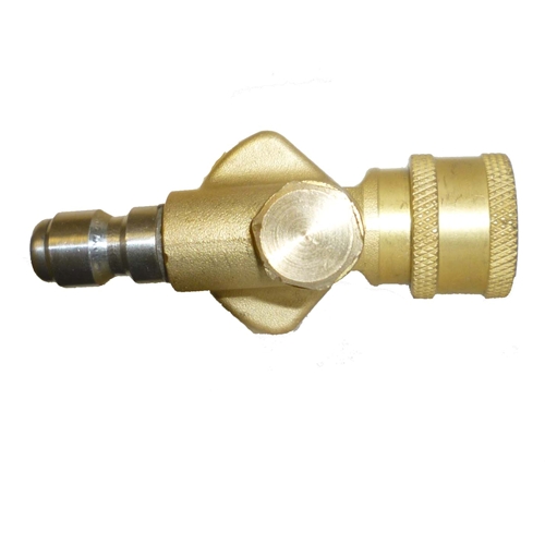 Adjustable High Pressure Pivoting Coupler for Pressure Washer Wand, 1/4