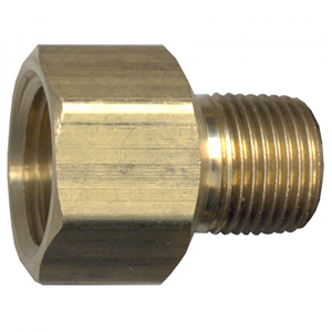 Picture of 1/4 FPT x 1/4 MPT Brass Adapter