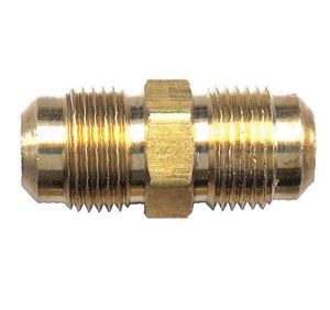 Picture of 5/16 Tube OD Brass Union Coupling