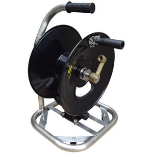 3/8 x 100' Industrial Hose Reel On SS Base with Carry Handle 5,000 PSI