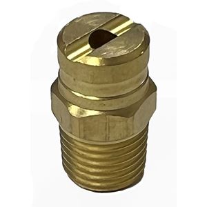 Picture of GP 25º x #15.0 M-Style Brass Spray Nozzle 1/4" NPT-M