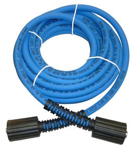 Picture of Blue UBERFLEX Kink Resistant 30' Pressure Washer Hose 1/4" 3100 PSI 22MM