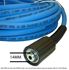 Picture of Blue UBERFLEX Kink Resistant 30' Pressure Washer Hose 1/4" 3100 PSI 22MM