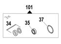 Picture of Comet Water Seal Kit DWD