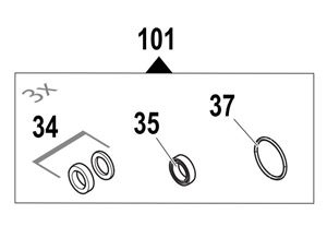 Picture of Comet Water Seal Kit DWD