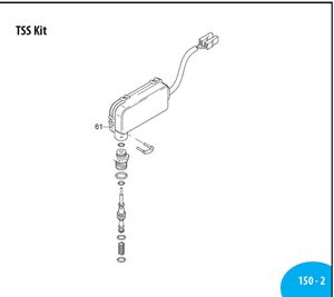 Picture of AR TSS Kit - Switch, Switch Box, Cord, and Pin for AR630TSS models 