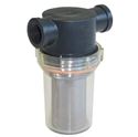 Picture of DF Clear Bowl Inlet Filter / Strainer 1/2" NPT-F 50 Mesh